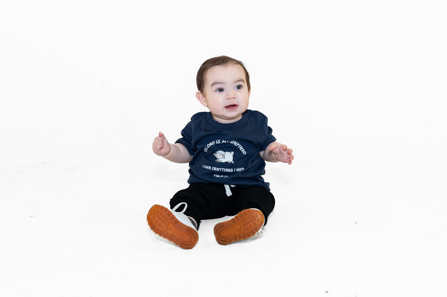 The Lord is my Shepherd Infant Boy Shirt