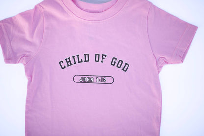 Pink Child of God Girls Shirt