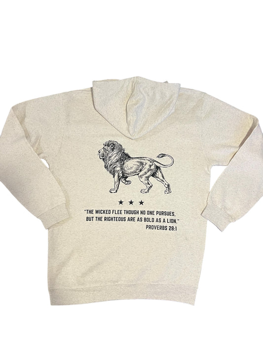 Bold as a Lion Hoodie Unisex